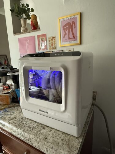 Máquina de Lavar Louça Portátil Haitech sem Conexão De Água + BRINDE SOMENTE HOJE ! photo review