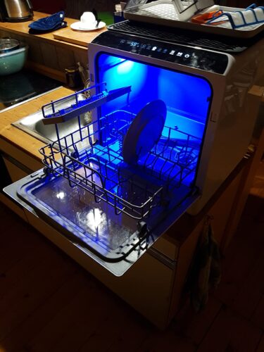 Máquina de Lavar Louça Portátil Haitech sem Conexão De Água + BRINDE SOMENTE HOJE ! photo review