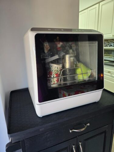 Máquina de Lavar Louça Portátil Haitech sem Conexão De Água + BRINDE SOMENTE HOJE ! photo review