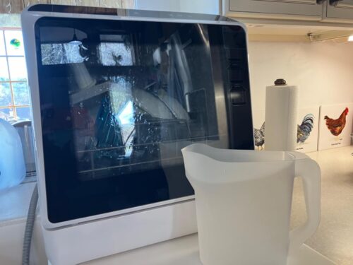 Máquina de Lavar Louça Portátil Haitech sem Conexão De Água + BRINDE SOMENTE HOJE ! photo review